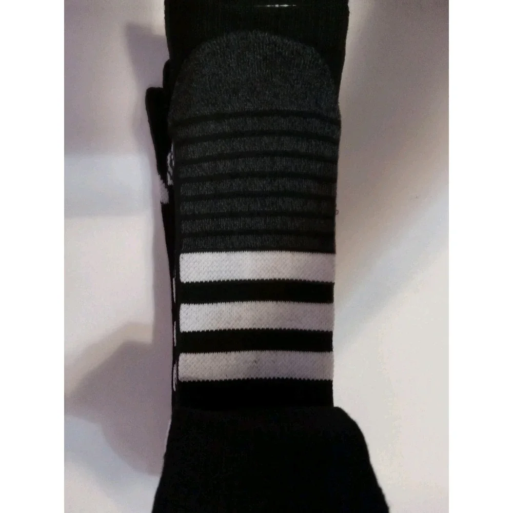 Adidas Crew Socks‎ Men's 3 Pair Black  XL 12-15